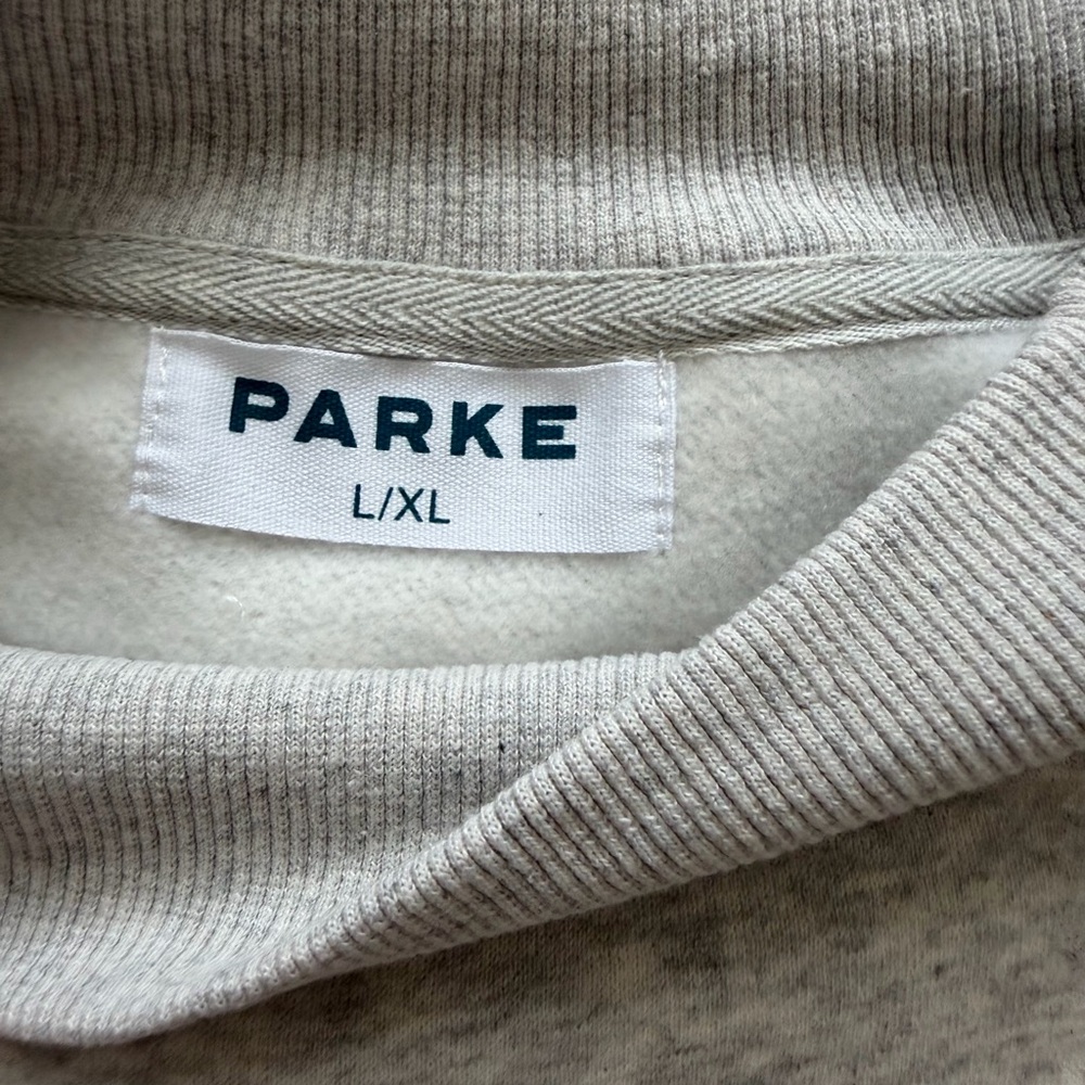 Parker Gray Sweatshirt with brown Lettering - Picture 4 of 7
